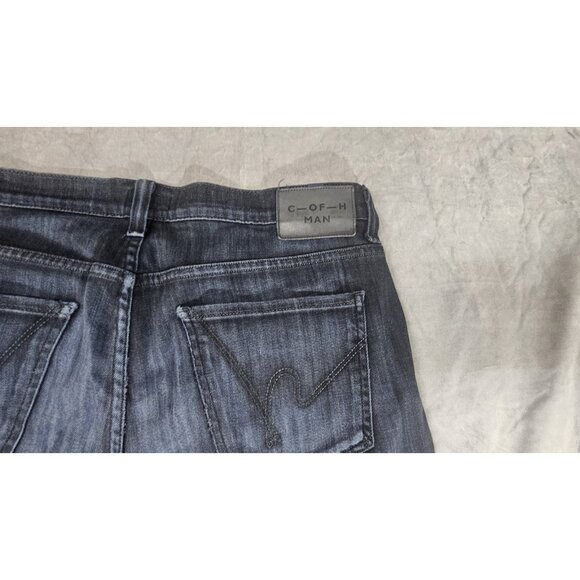 Citizens Of Humanity Distressed MENS Jeans SZ 34 DARK BLUE (HL11) - Picture 3 of 9